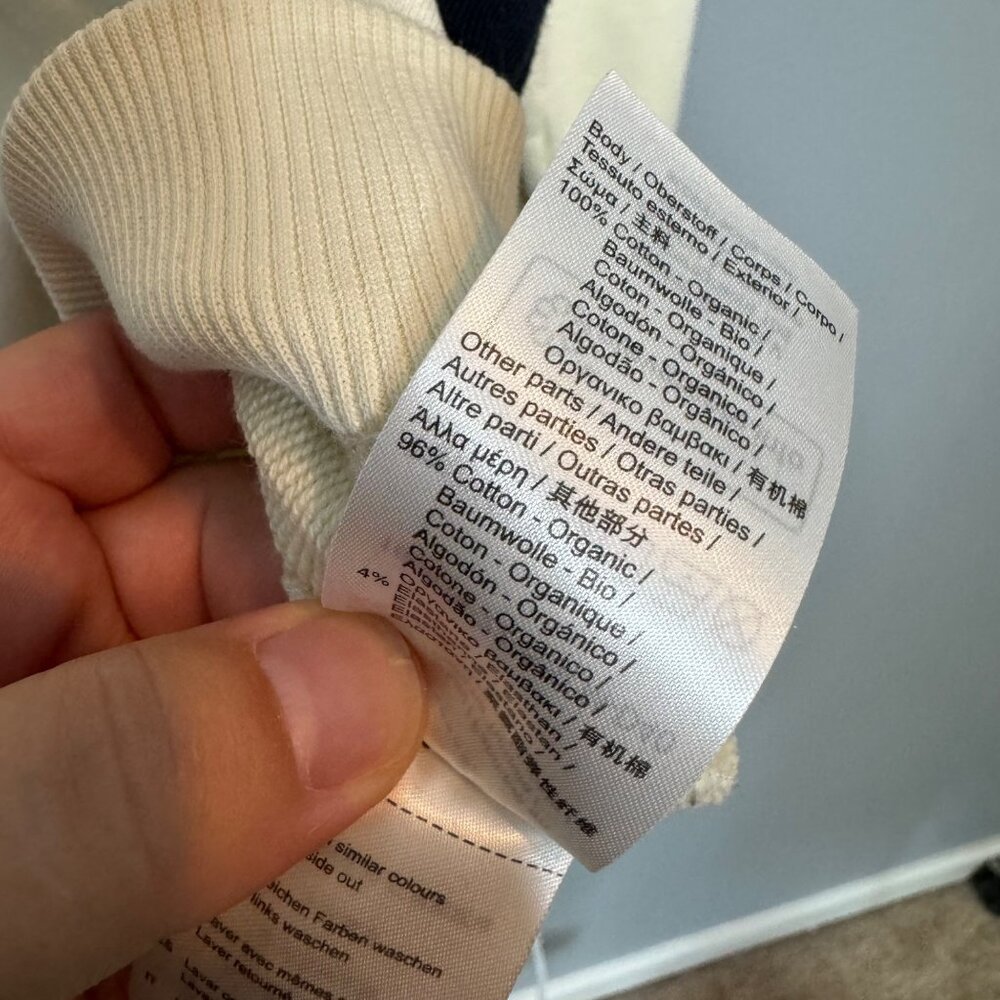 Scotch & Soda Color Block Mock Neck Sweatshirt Si… - image 7